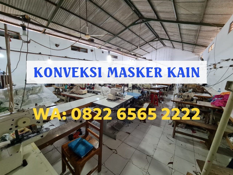 Distributor Masker Kain Banda Aceh Terpercaya WA 082265652222