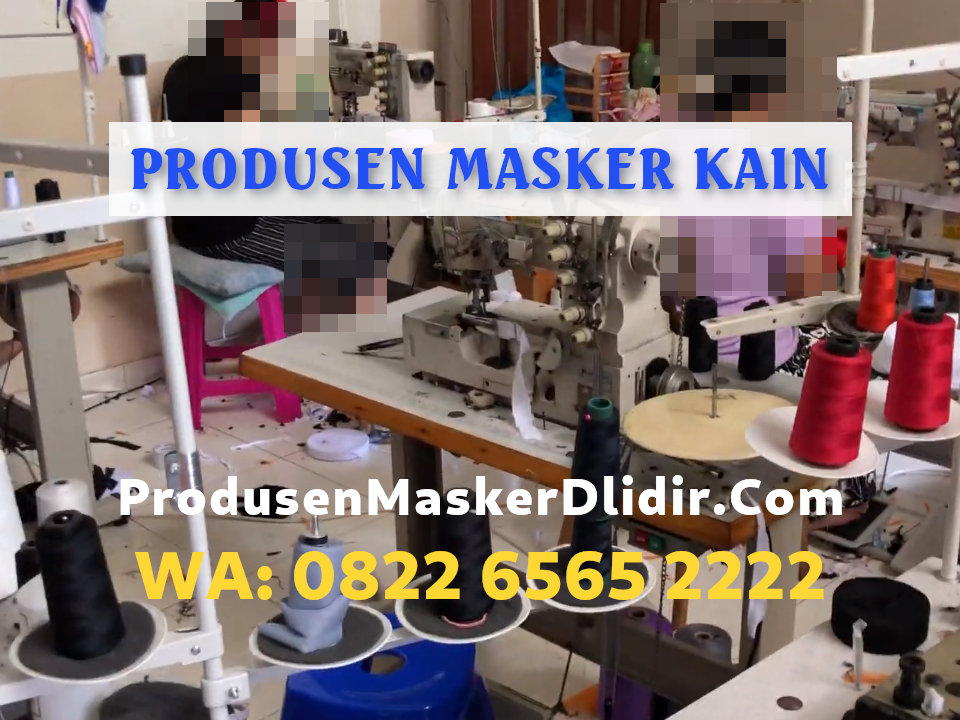 Konveksi masker kain Kota Banjar Jawa Barat
